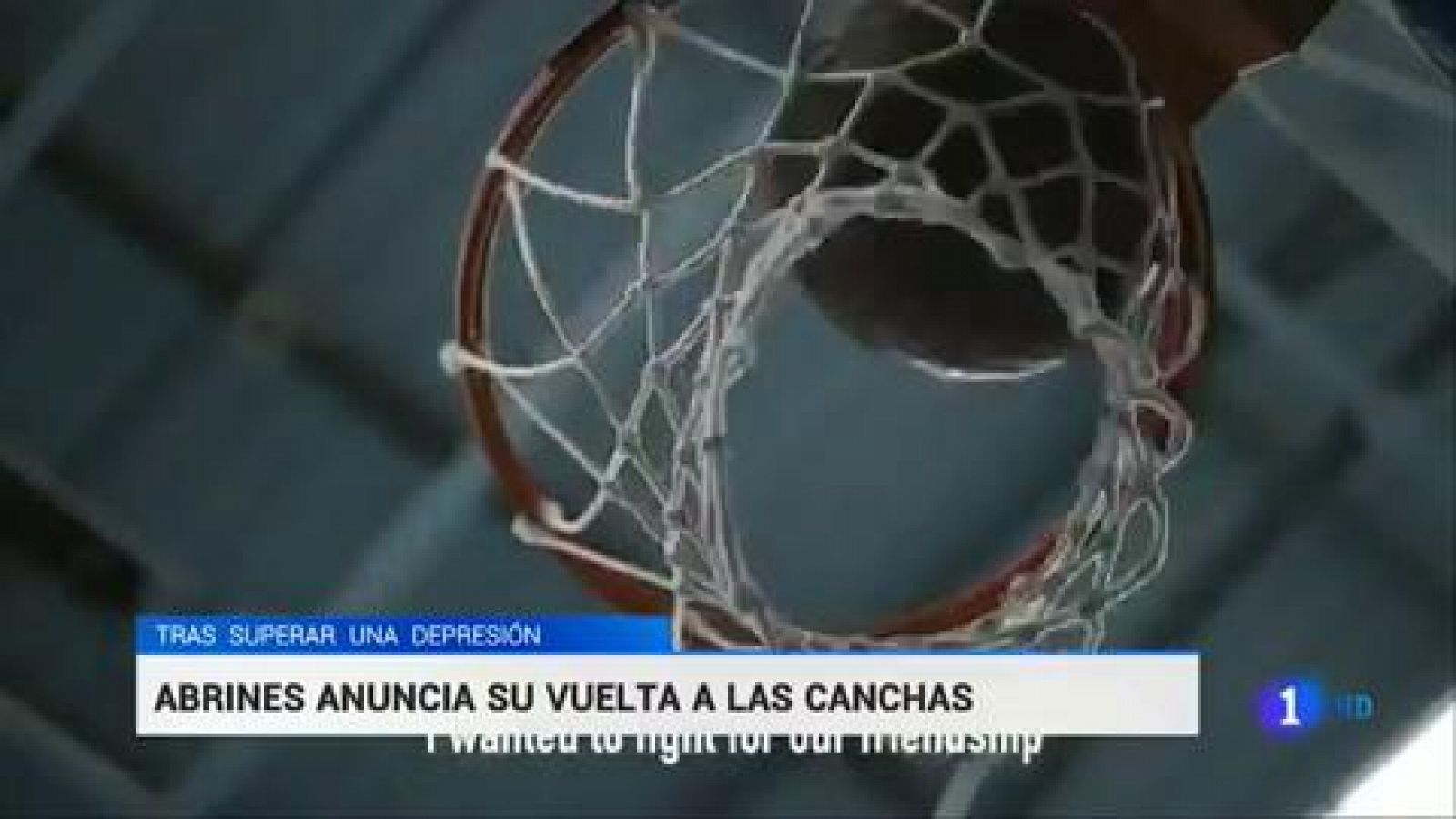 Abrines anuncia su vuelta a las canchas | Ver