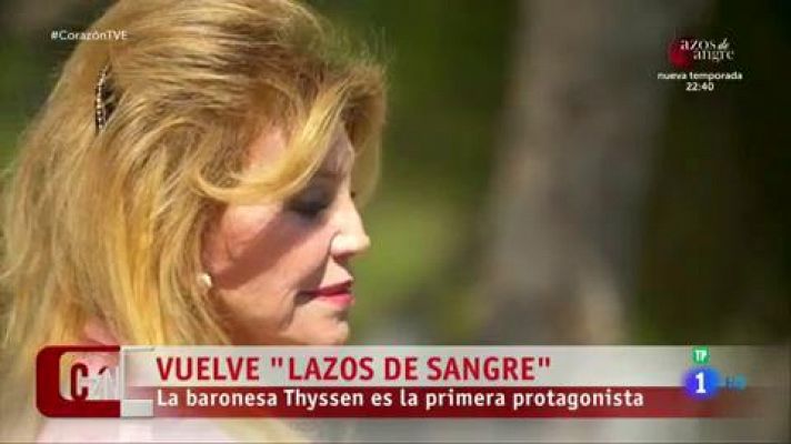 La baronesa Thyssen, primera protagonista 