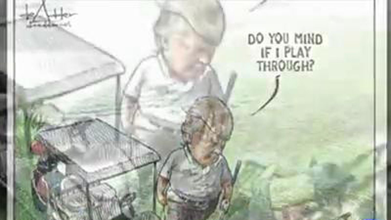 Un dibujante canadiense despedido por una de sus viñetas que critica la política migratoria de Trump