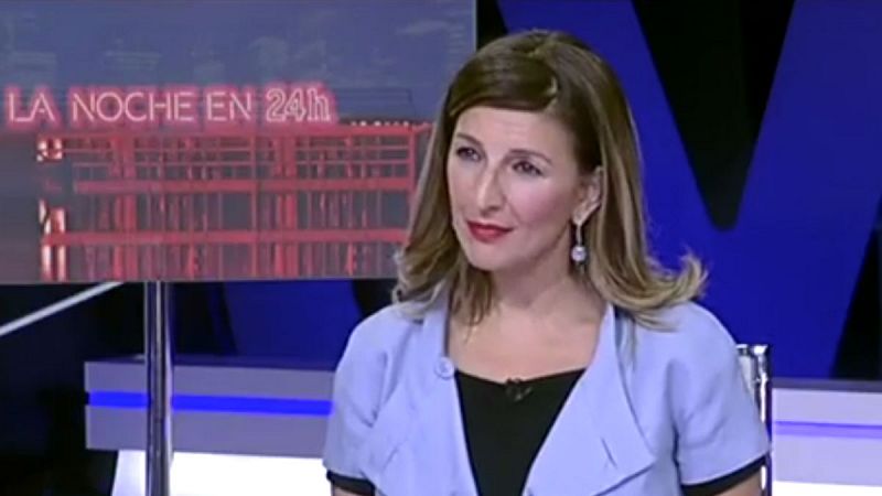 Yolanda Díaz: "Parece que Moncloa quiere la repetición de elecciones"