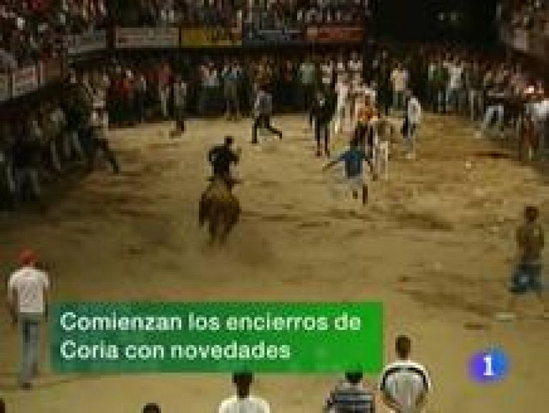  Noticias de Extremadura. Informativo Territorial de Extremadura. (24/06/09)
