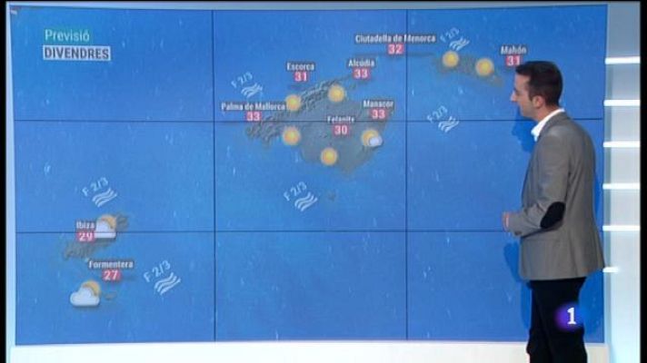 Informatiu Balear - El temps a les Illes Balears - 04/07/19
