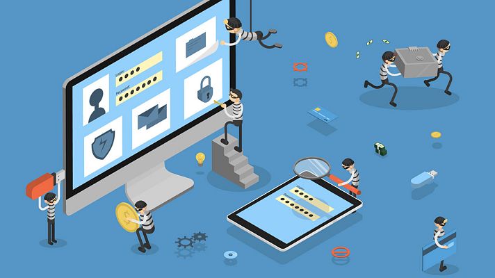 Telediario 1 - Golpe a la mayor red de fraude por internet