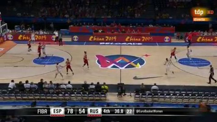 Eurobasket 2019 - España arrolla a Rusia (78-54)