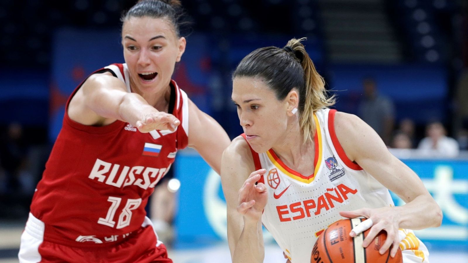 Baloncesto en RTVE: Campeonato de Europa Femenino - 1/4 Final: España - Rusia  | RTVE Play