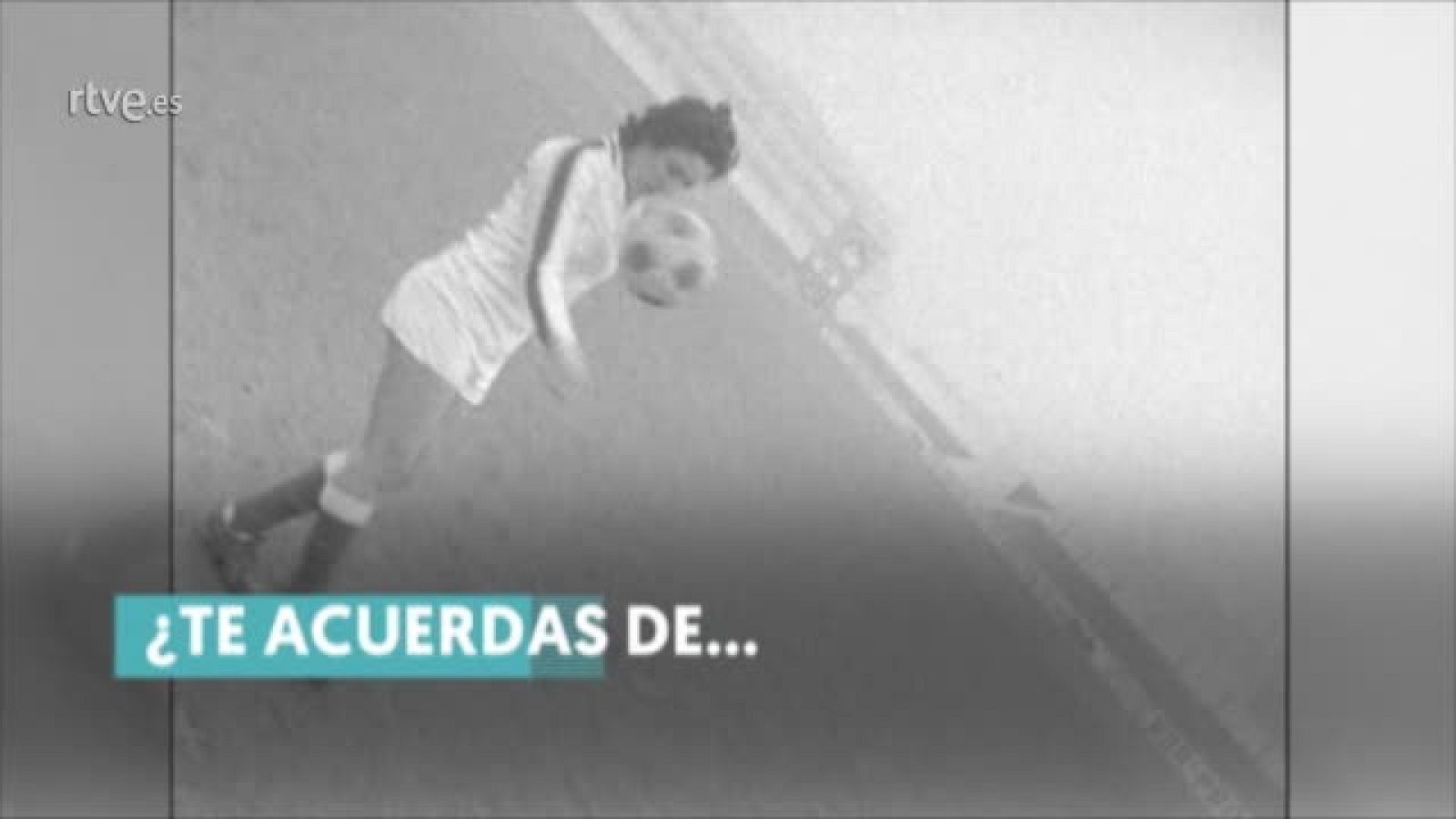 Conchi "Amancio" Primera futbolista profesional - ¿Te acuerdas? | Ver