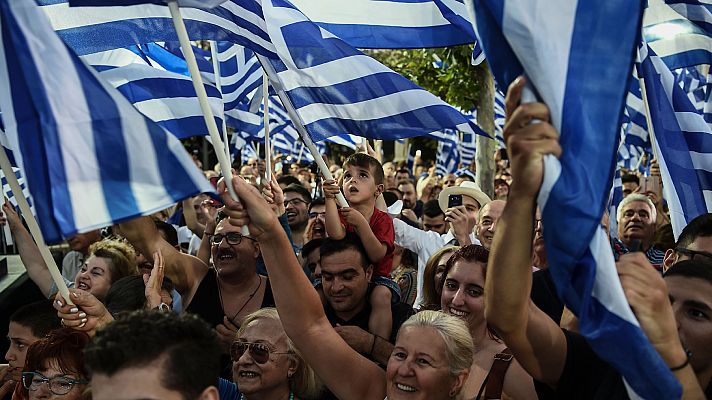 Atenas decidirá en las urnas el próximo domingo si Tsipras 