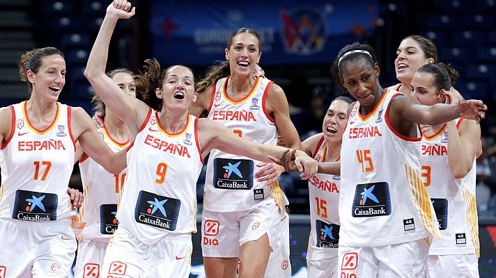 Telediario 1 - España arrolla a Rusia y luchará por no bajarse del podio en el Eurobasket