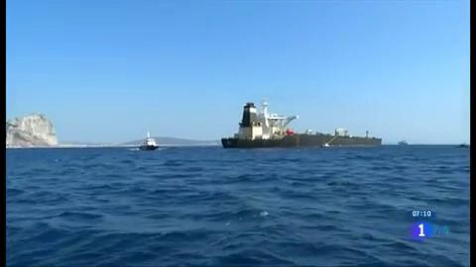 Gibraltar intercepta un superpetrolero iraní por llevar crudo a Siria en contra de las sanciones europeas