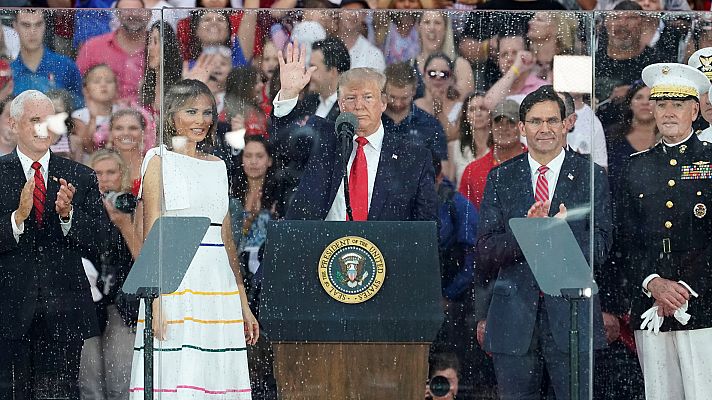 Informativo 24h - Trump asegura en un patriótico discurso por el 4 de julio que EE.UU. es "más fuerte ahora"