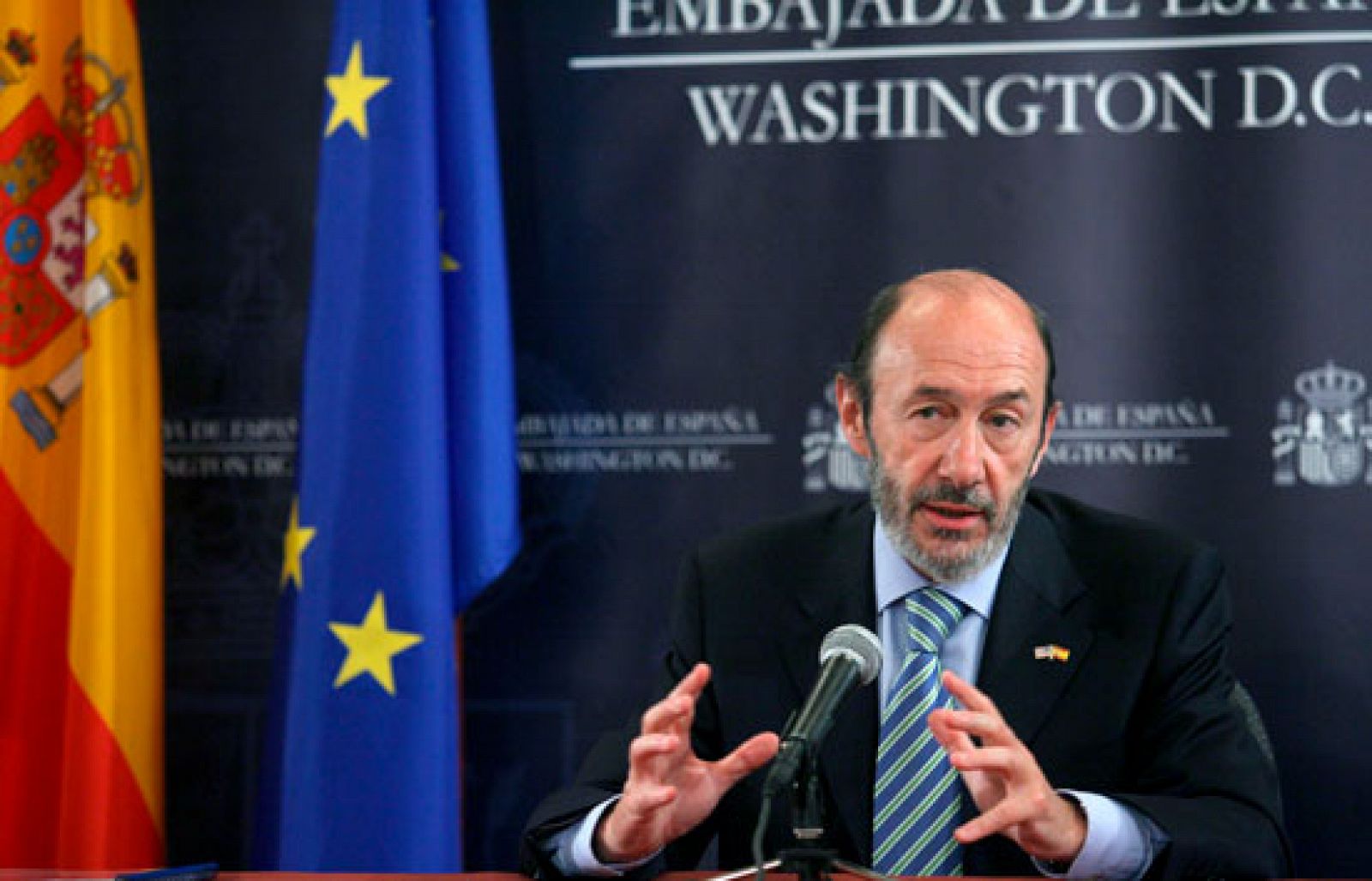 Rubalcaba se reúne en Washington con asesores de Obama para hablar sobre lucha contra el terrorismo