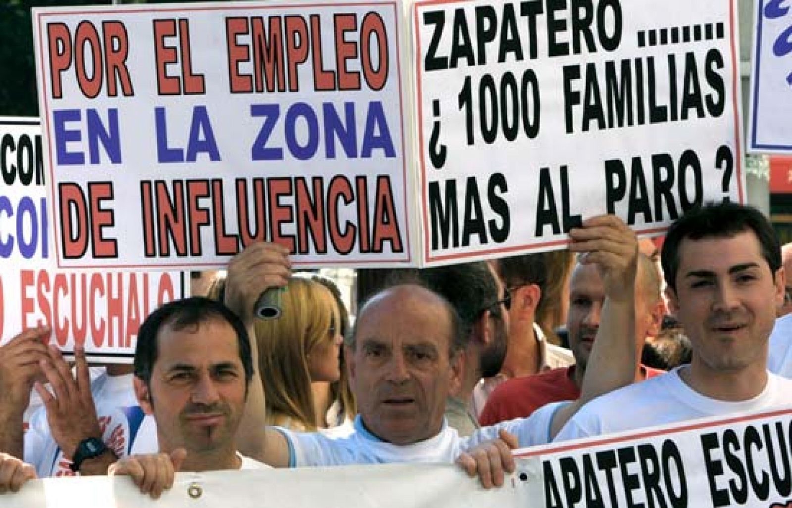 Se suceden las manifestaciones a favor y en contra de la central nuclear de Garoña