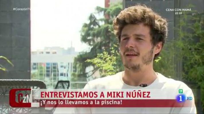 Miki Núñez se confiesa en la piscina de 'Corazón'
