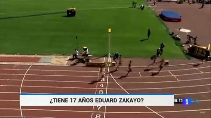 Telediario 1 - La nueva perla del atletismo keniano levanta las sospechas