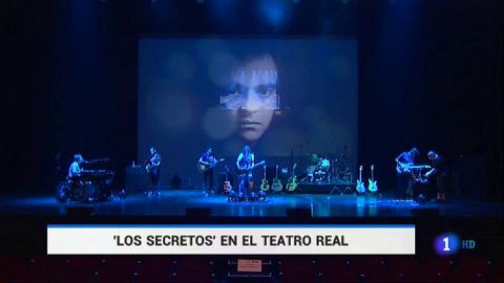 Telediario 1 - Los Secretos inauguran la quinta edición del Universal Music Festival en el Teatro Real