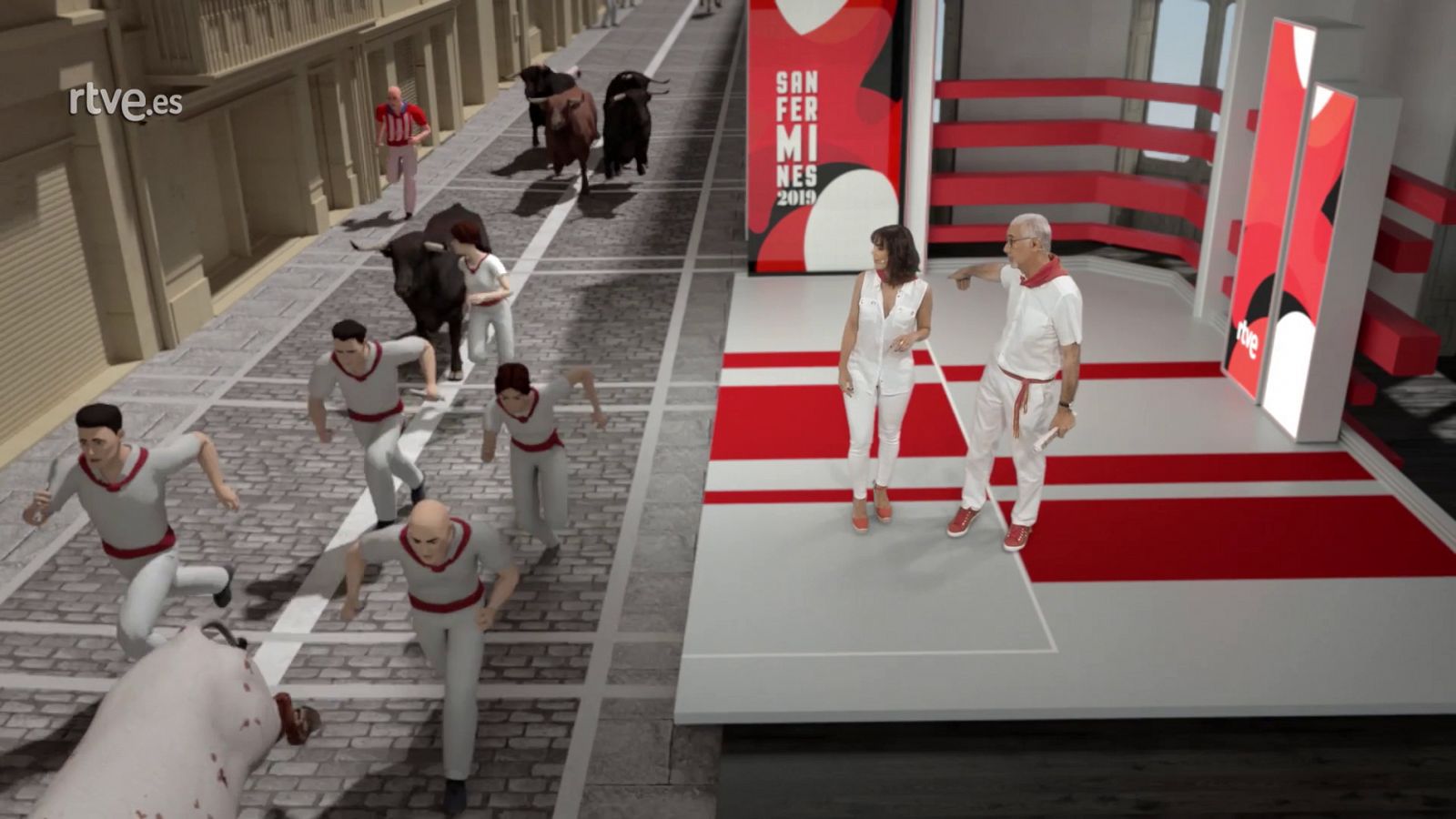 El corredor de Sanfermines