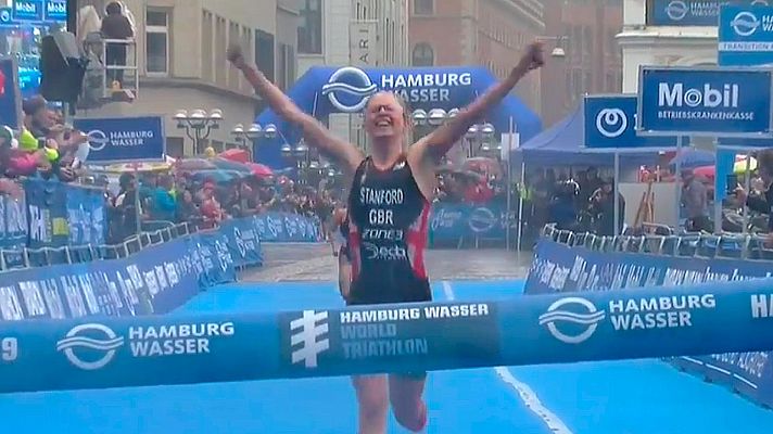Triatlón - Stanford se reencuentra con el triunfo, tres años después, en Hamburgo