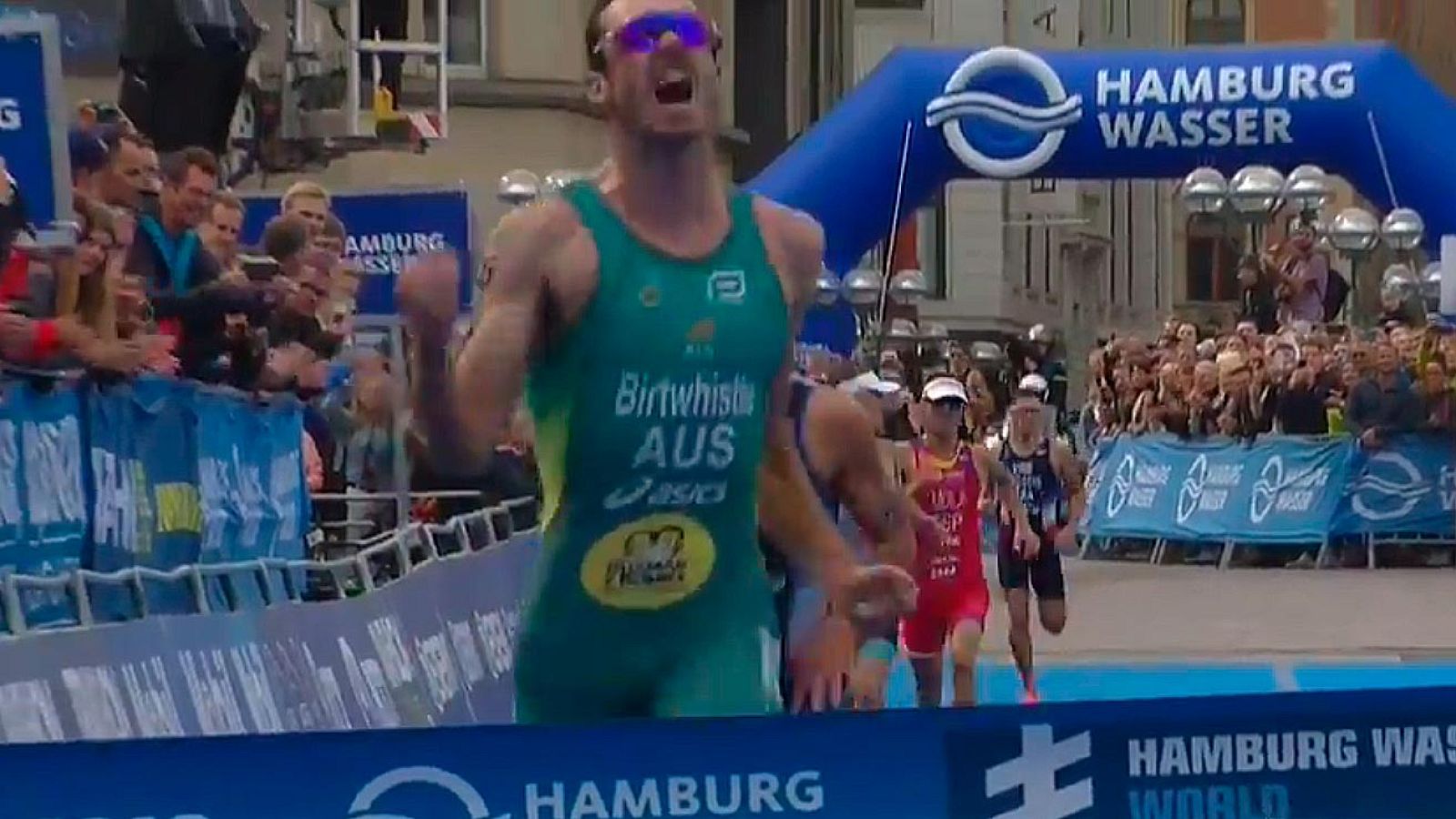 Triatlón World Series Hamburgo - Birthwistle gana en Hamburgo - RTVE.es - Triatlón | Ver