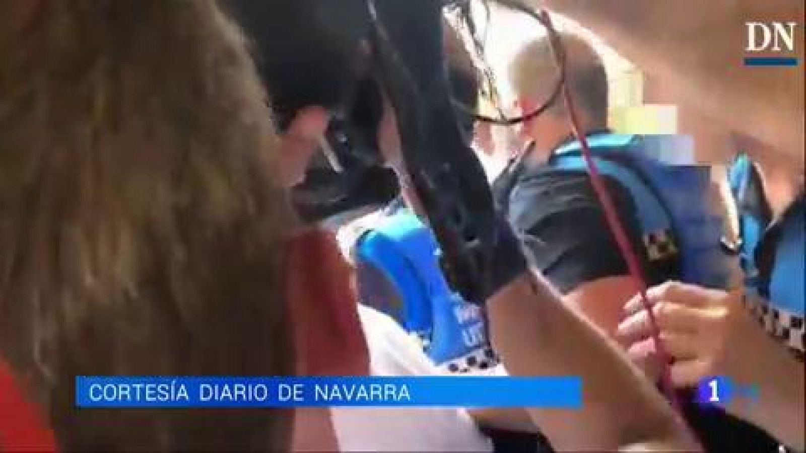 Telediario 1: En el ayuntamiento de Pamplona se han vivido momentos de tensión | RTVE Play