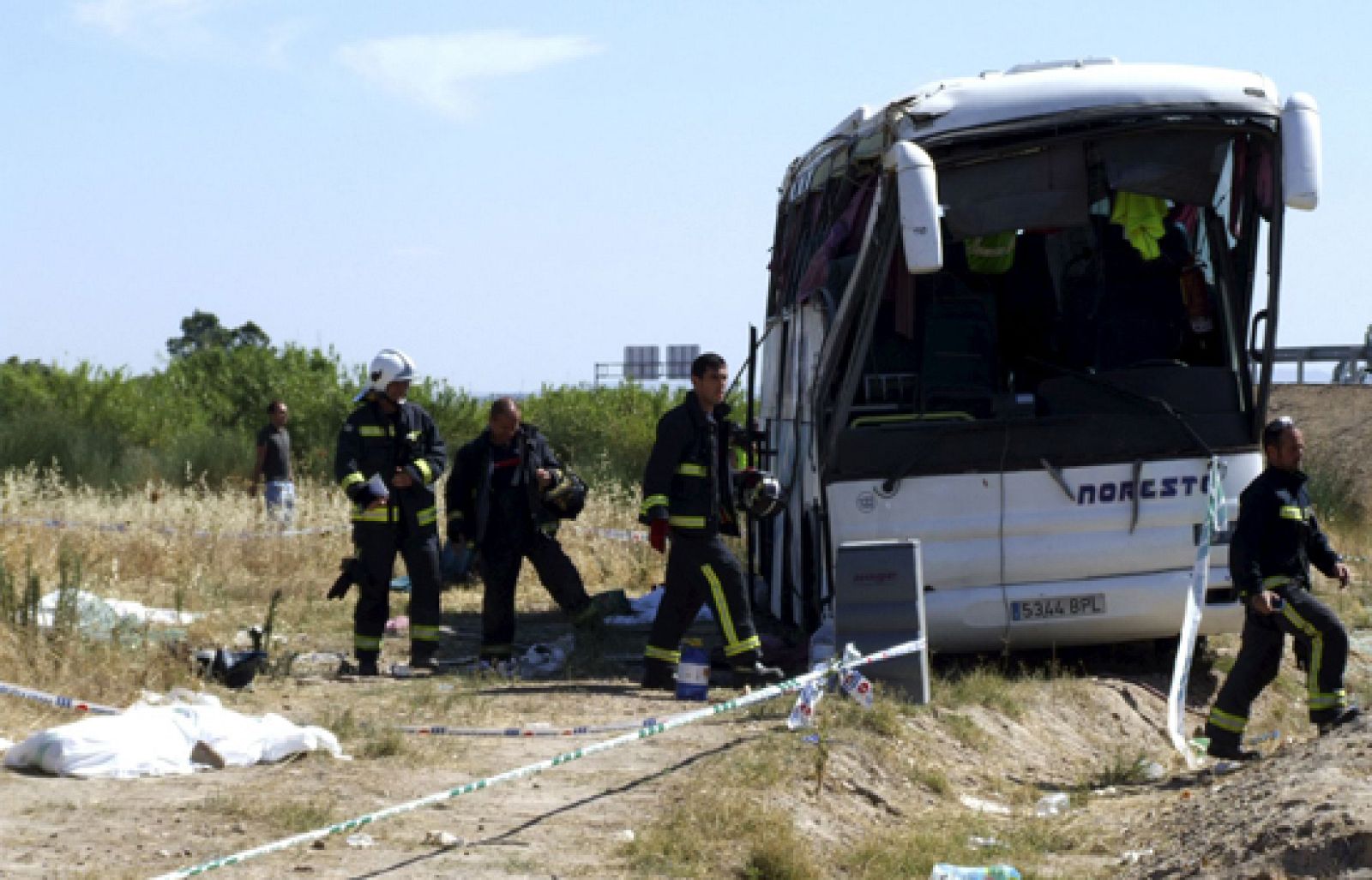 Así se desprende de las primera investigaciones. Ahora falta saber si fue por fallo humano o mecánico. Cinco de los diez heridos han sido dados de alta.
