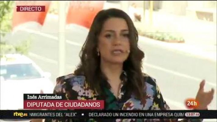 Informativo 24h - Arrimadas pide la dimisión de Marlaska por "alimentar el odio" contra los votantes de Ciudadanos en el Orgullo