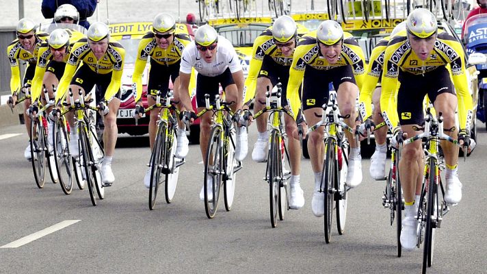 Tour de Francia - Tour 2019: Así dominaba el equipo ONCE las cronos por equipos en los noventa