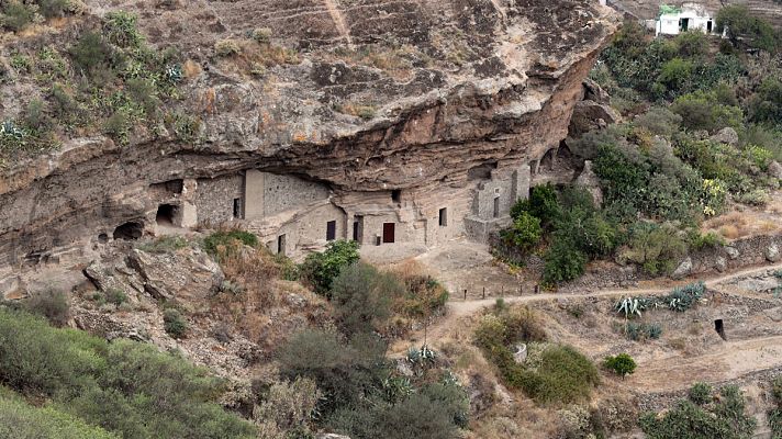 El yacimiento de Risco Caído en Gran Canaria, declarado Patrimonio Mundial