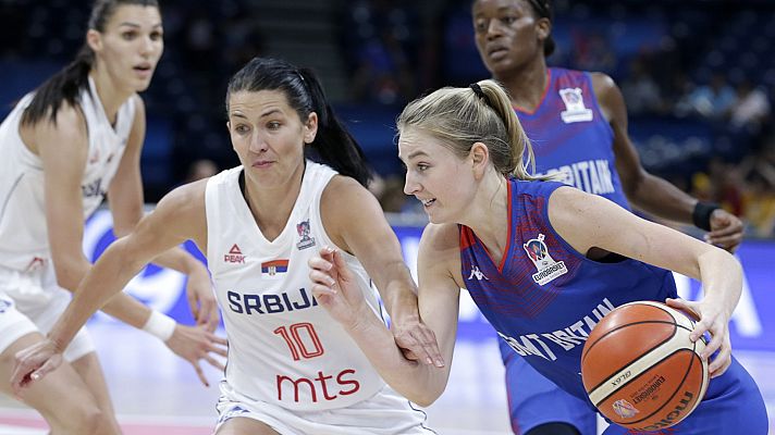 Baloncesto en RTVE - Campeonato de Europa femenino, 3º y 4º: Serbia-Gran Bretaña