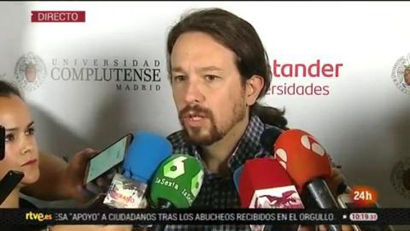 Iglesias a Sánchez: "Se debería terminar el período de las excusas y ponernos a negociar un gobierno"