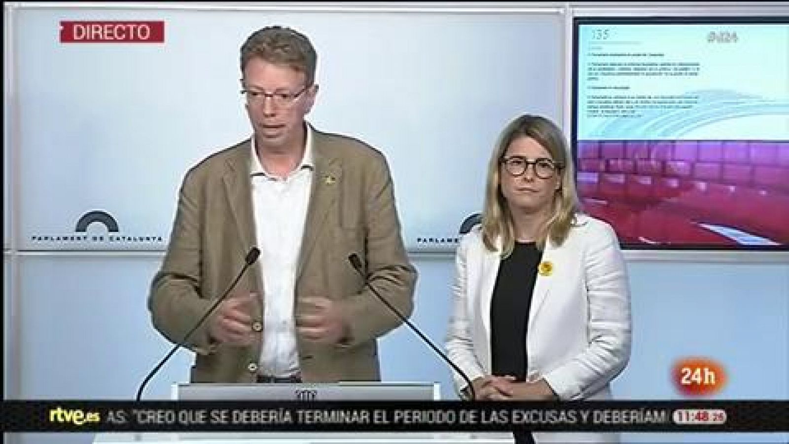 JxCat plantea a ERC revertir los pactos con el PSC en las instituciones donde ambos puedan gobernar - RTVE.es