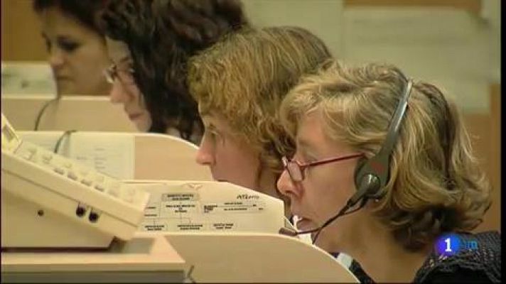 Telediario 1 - La Audiencia Nacional avala que las empresas puedan descontar dinero de la nómina a los empleados que lleguen tarde al trabajo