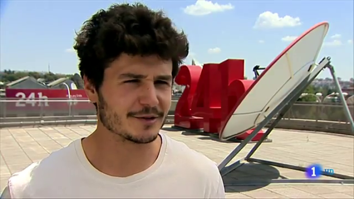 Telediario 1 - Miki Núñez prepara su primer disco después de su paso por Eurovisión