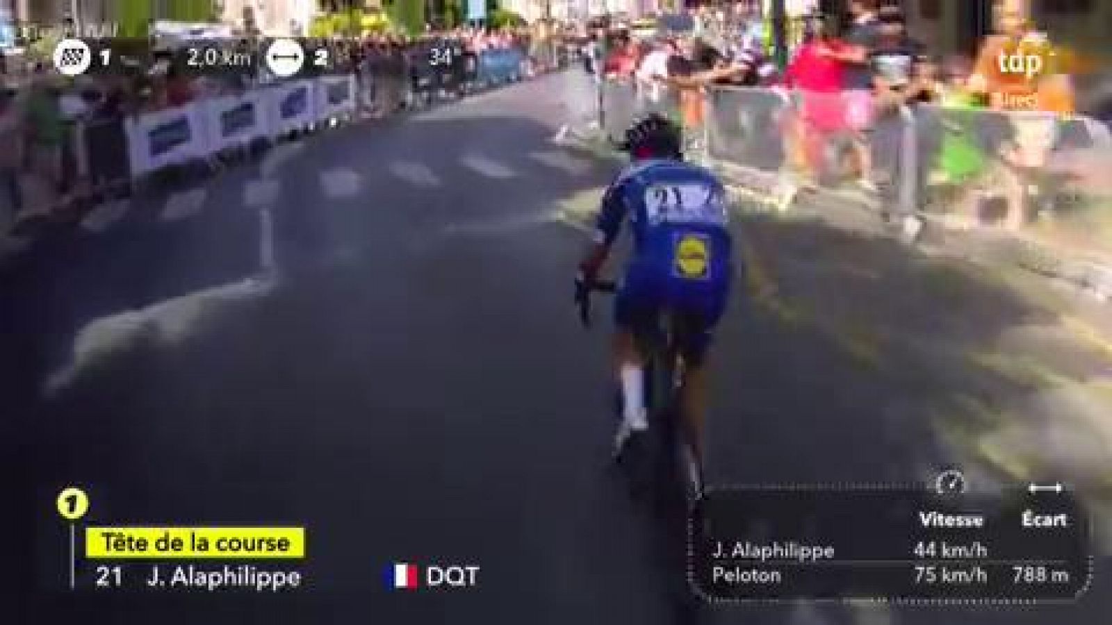 Tour de Francia: Tour 2019: El francés Alaphilippe logra el triunfo en Épernay y se viste de amarillo | RTVE Play