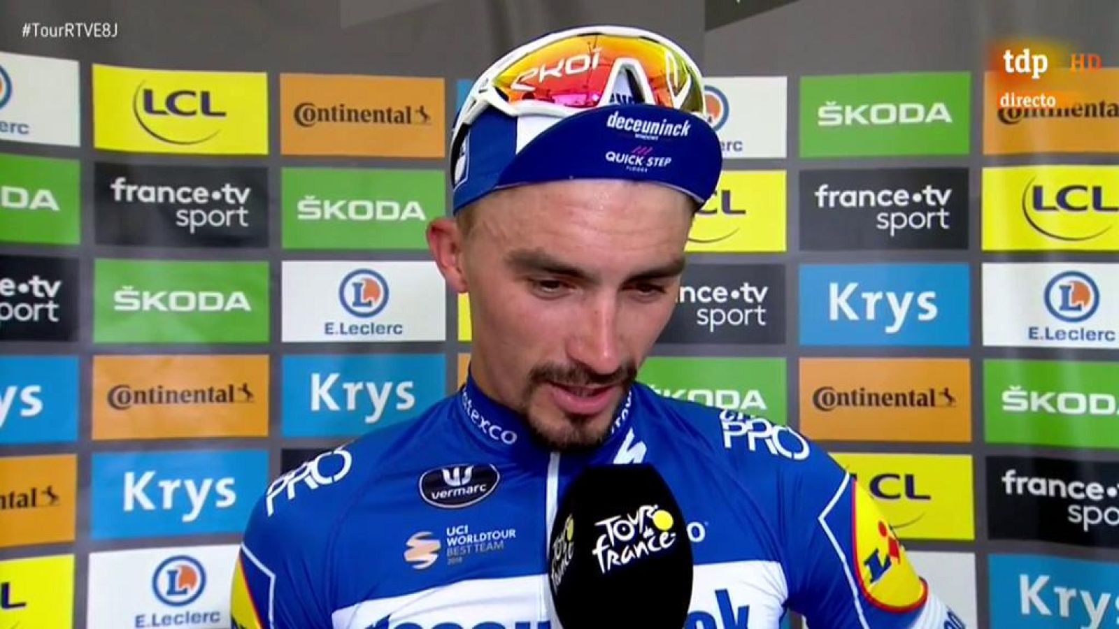 Tour 2019 - Alaphilippe: "Lo he dado todo" - RTVE.es | Ver