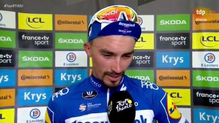 Alaphilippe: "Lo he dado todo"