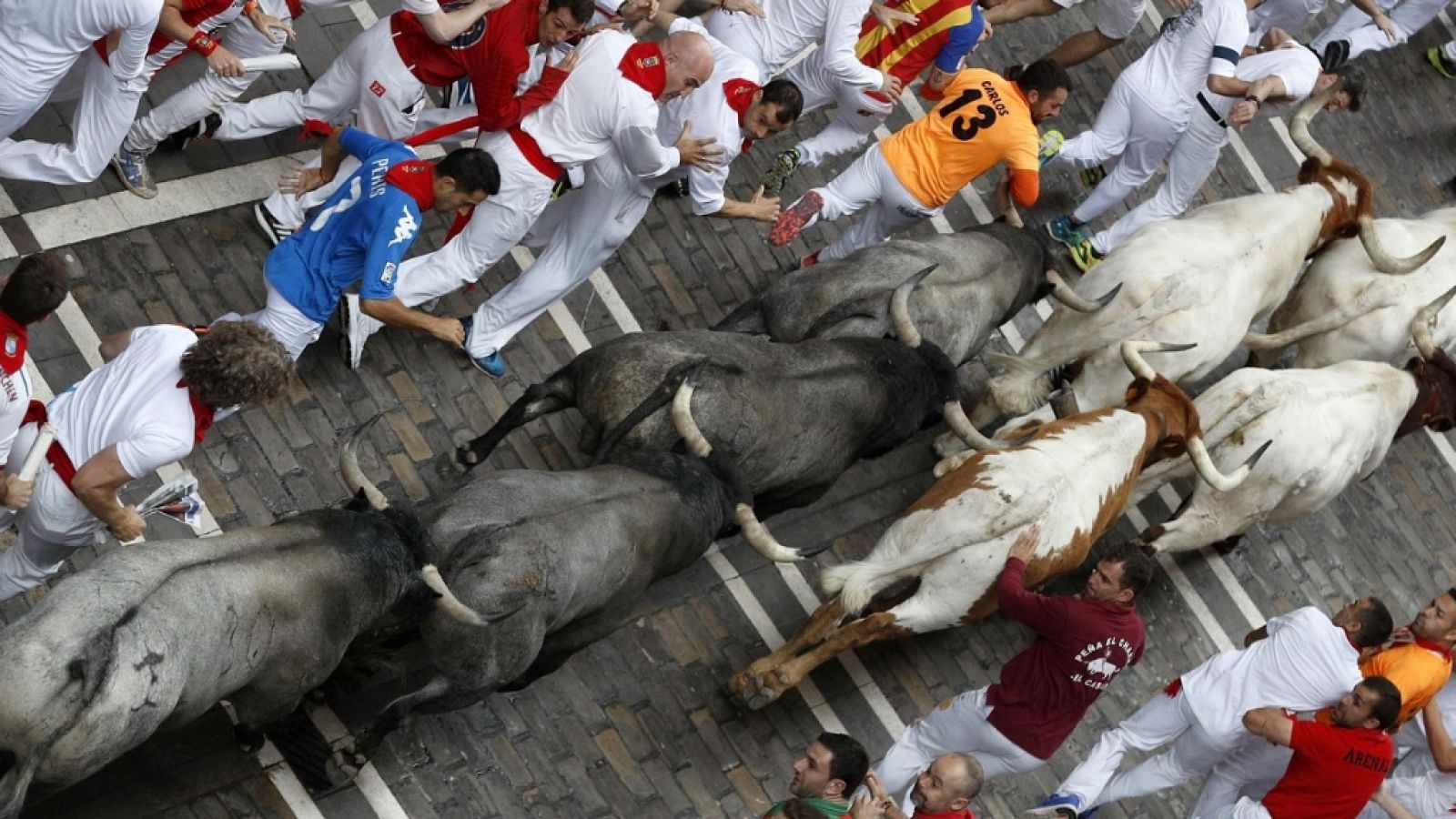 Vive San Fermín 2019 -  Tercer encierro - ver ahora 