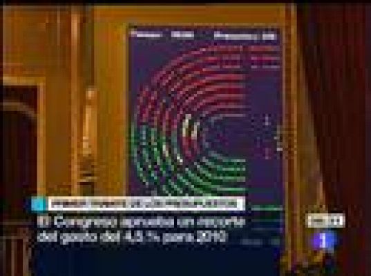 Telediario 1 - Telediario en 4' - 26/02/09