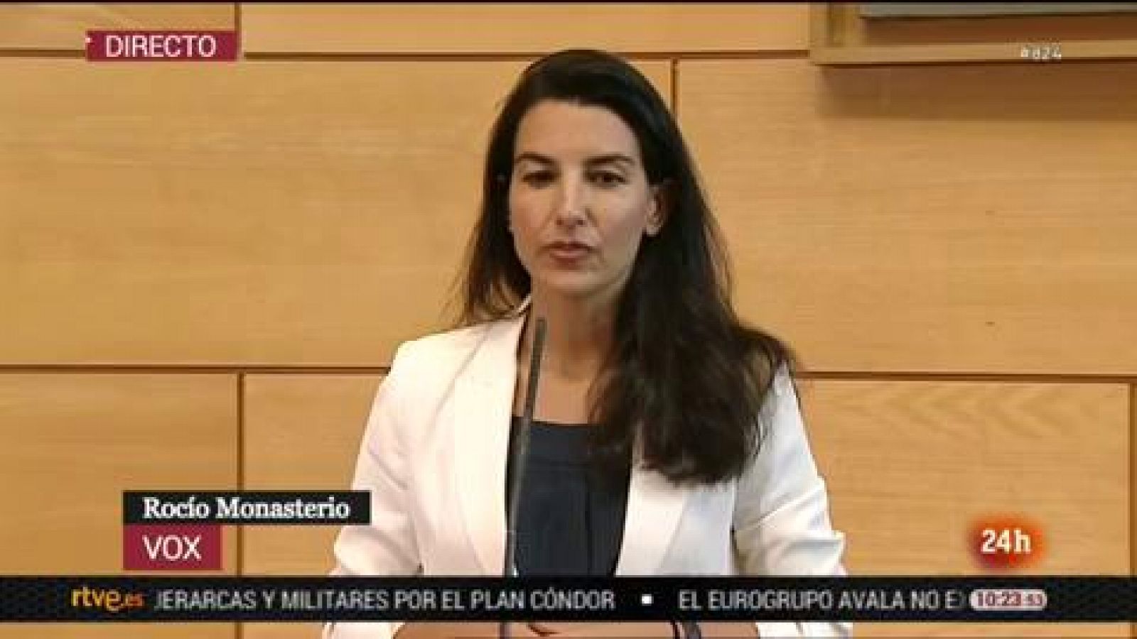 Monasterio confirma su 'no' a la investidura de Díaz Ayuso en la Comunidad de Madrid - RTVE.es