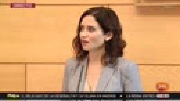 Informativo 24h - Díaz Ayuso apela a Cs y a Vox al "entendimiento" para formar gobierno en la Comunidad de Madrid