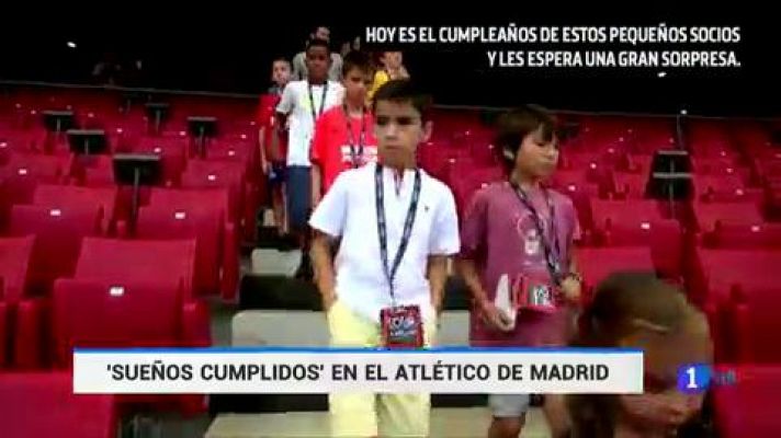 Un regalo de cumpleaños muy especial para los colchoneros más pequeños