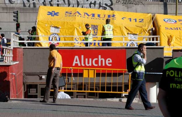 57 heridos tras el choque de trenes