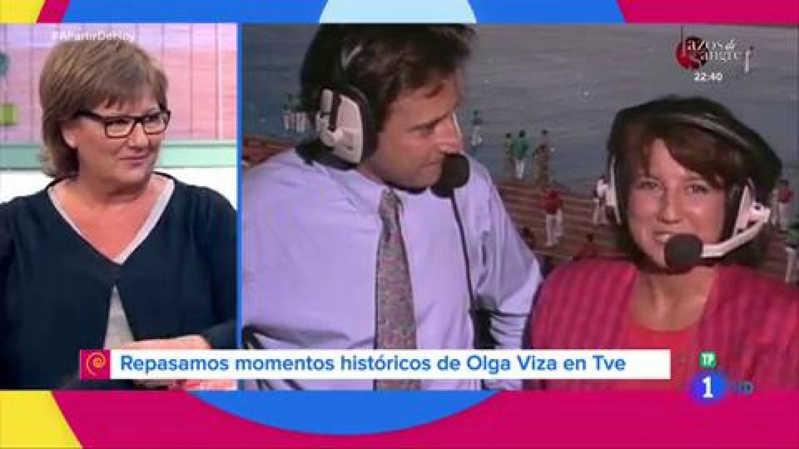 Repasamos momentos históricos de TVE con Olga Viza