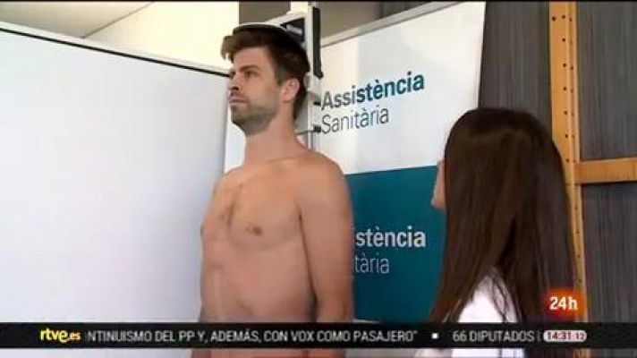 Telediario 1 - Piqué, condenado a pagar 2,1 millones por eludir impuestos