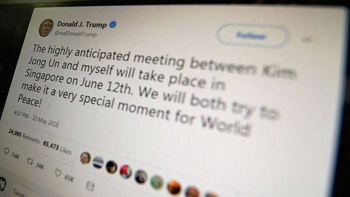 Telediario 1 - Trump no podrá bloquear a usuarios de su twitter