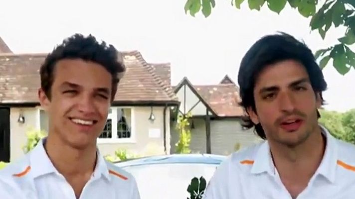 Telediario 1 - Sainz y Norris, confirmados como pilotos de McLaren para el año que viene