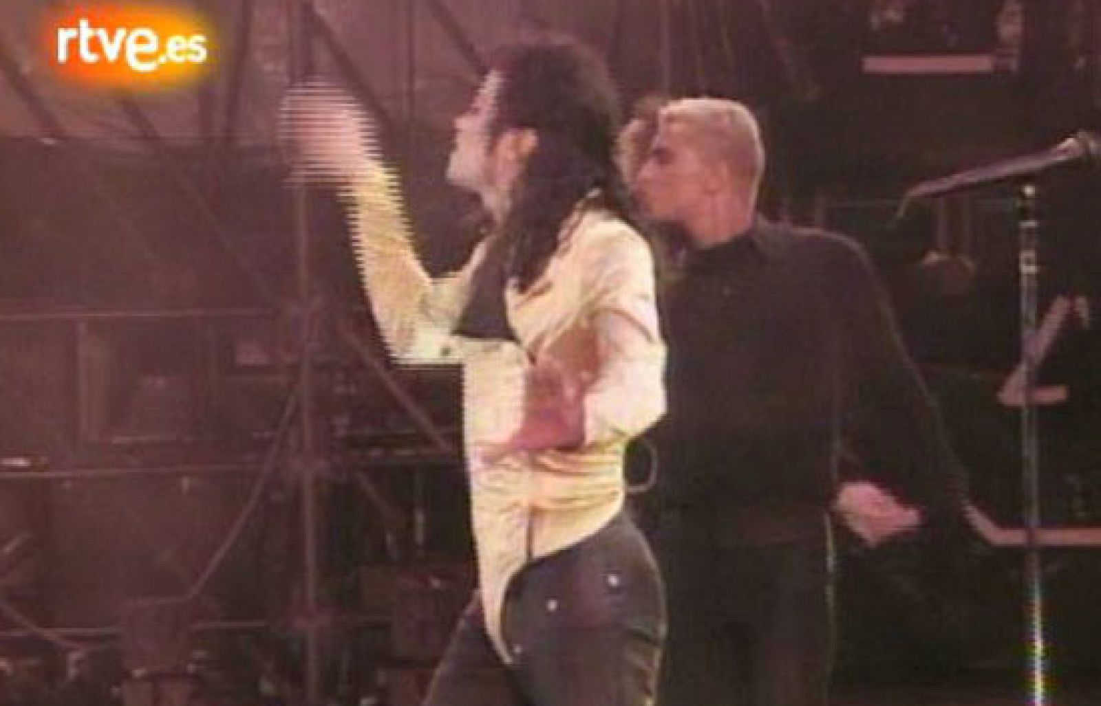Actuación de Michael Jackson en Madrid en 1992