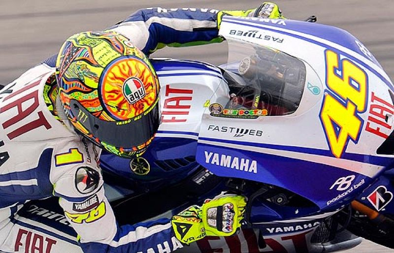 Rossi ha sido el más rápido en los cronometrados de Assen.