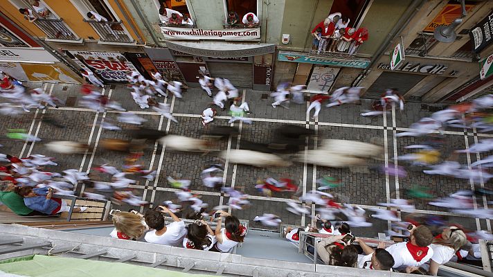 San Fermín - "Ha sido el encierro en el que mejores carreras se han visto"