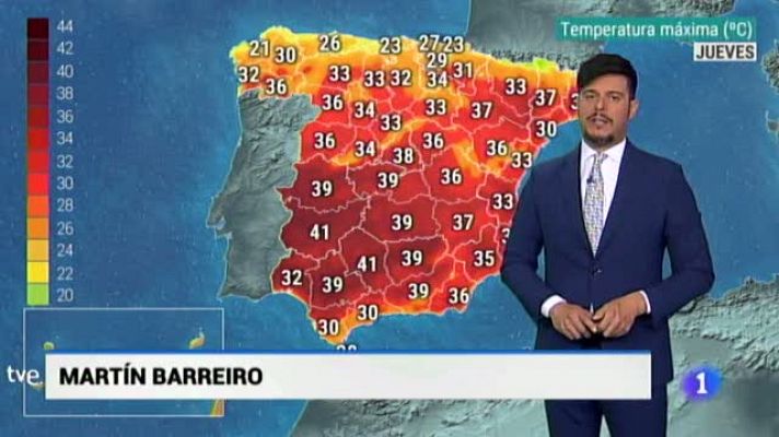 El Tiempo en Extremadura - 11/07/19