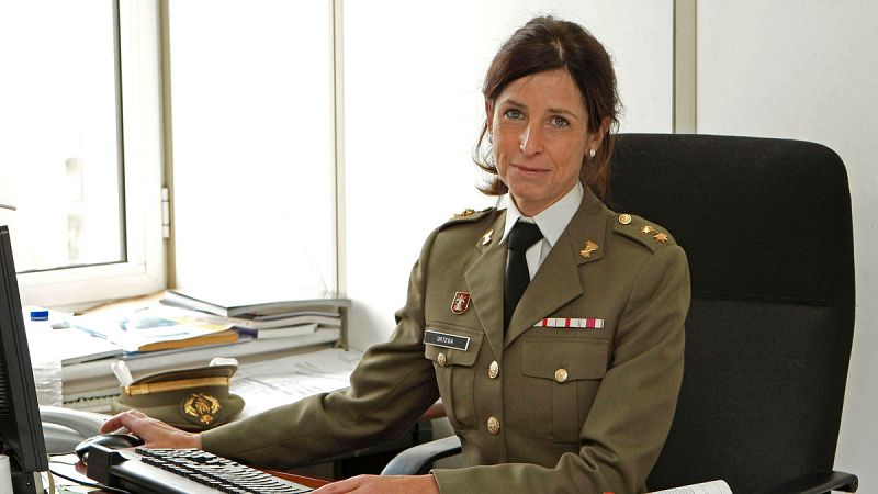 La coronel Patricia Ortega, primera mujer general de las Fuerzas Armadas
